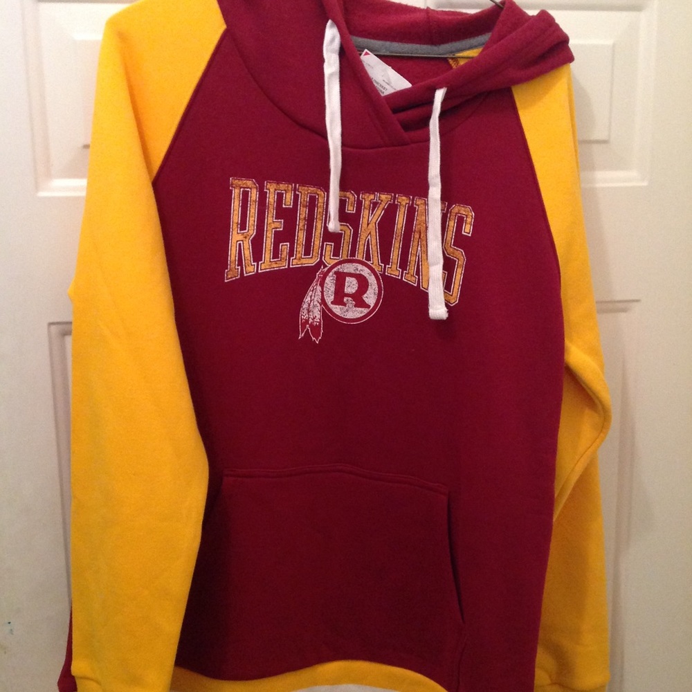 large NFL pro Line Resdskins Hoodie